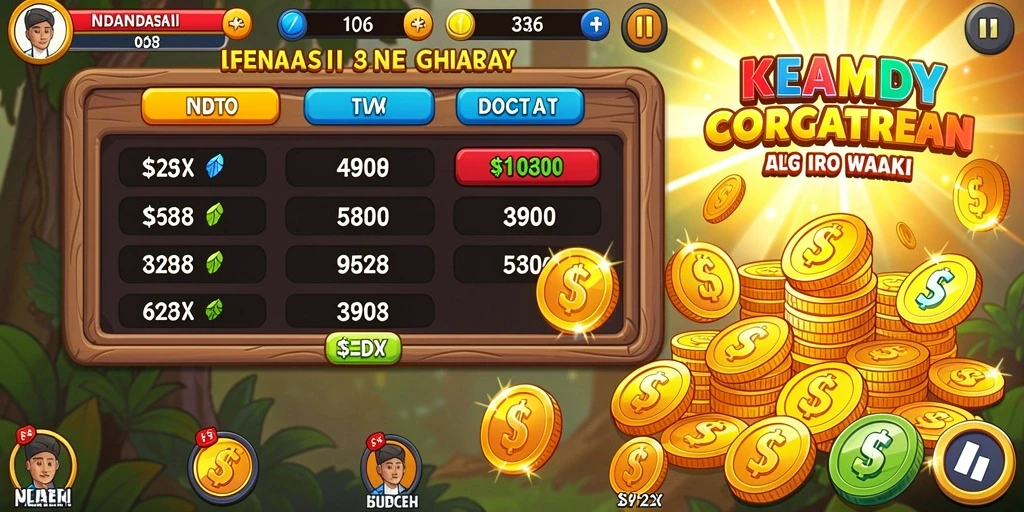 Layar utama 8368SLOT dengan pilihan permainan yang menarik.