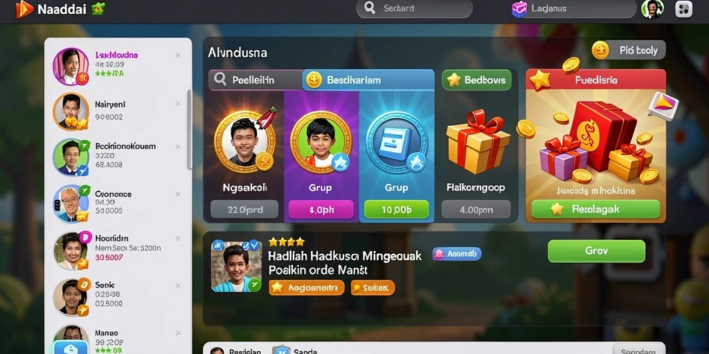 Tampilan antarmuka yang sederhana dan intuitif.