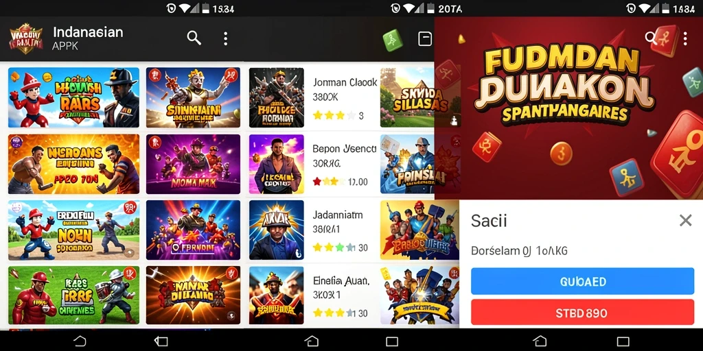 Tampilan awal yang menarik dan mudah dinavigasi.