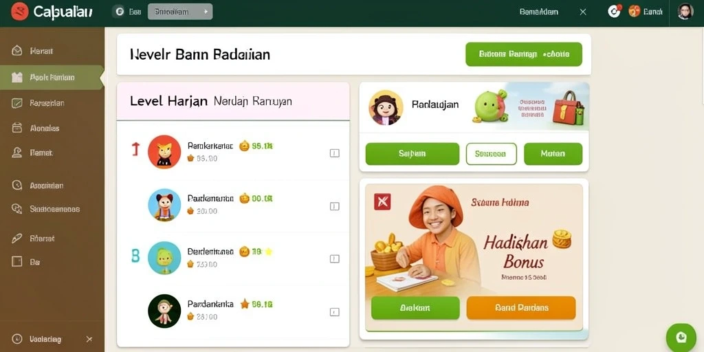 Tampilan utama aplikasi BAMBUHOKI88 yang menarik.