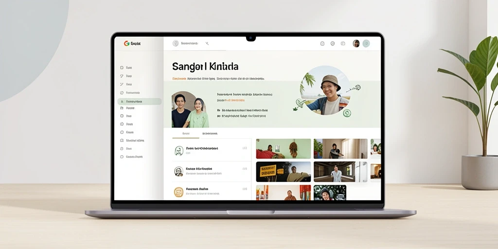Tampilan antarmuka yang user-friendly.