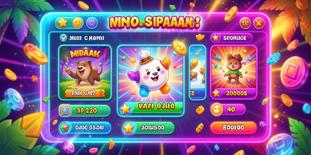 Tampilan awal IDRKING yang menarik dan user-friendly.