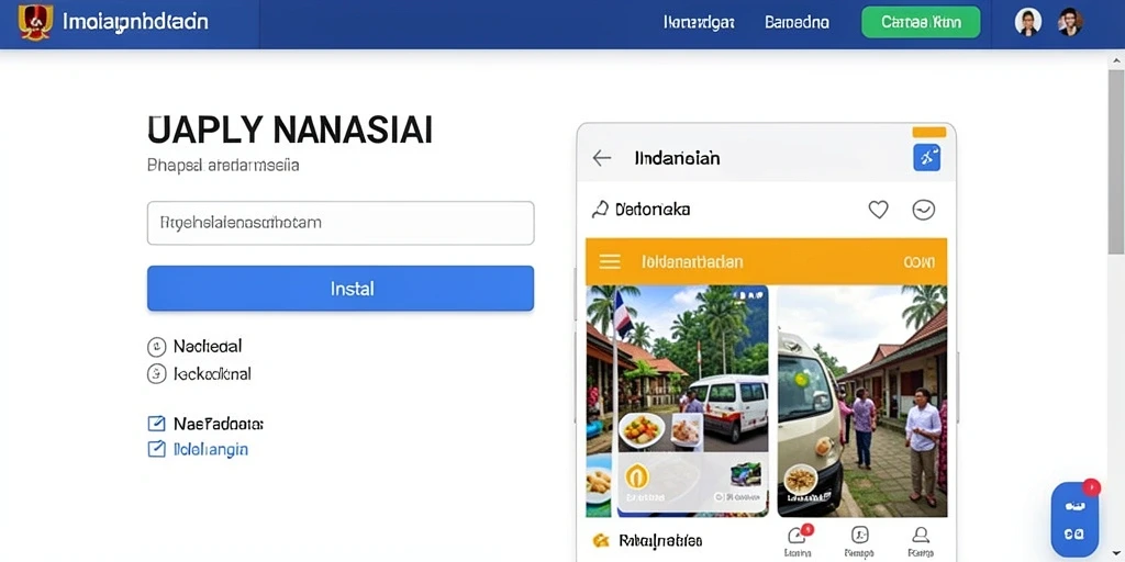 Tampilan awal game yang memikat dan informatif.