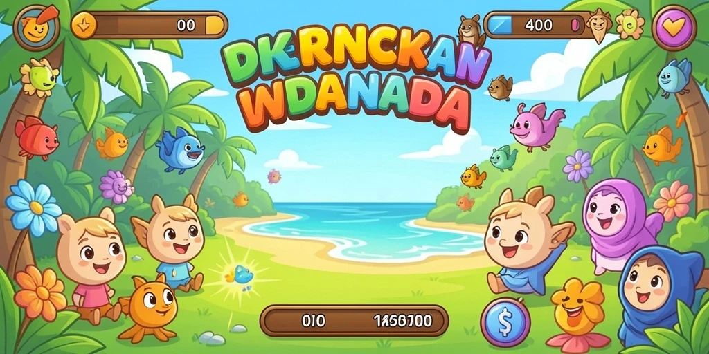 Tampilan antarmuka yang sederhana dan menarik.