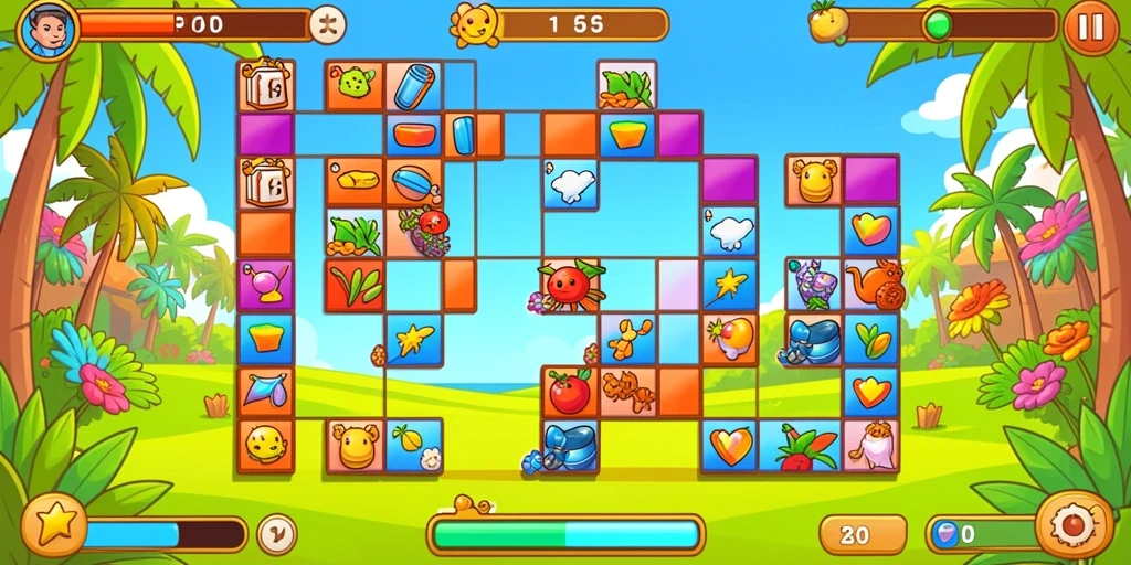 Tampilan awal game KAGANDAN yang menakjubkan.