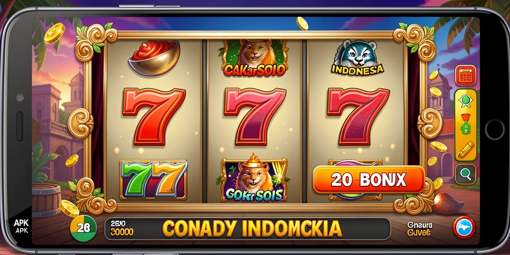 Menampilkan permainan slot dengan grafis menawan.