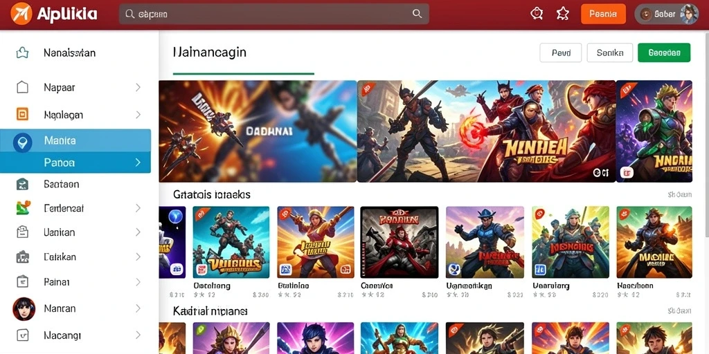 Tampilan antarmuka yang intuitif dan ramah pengguna.